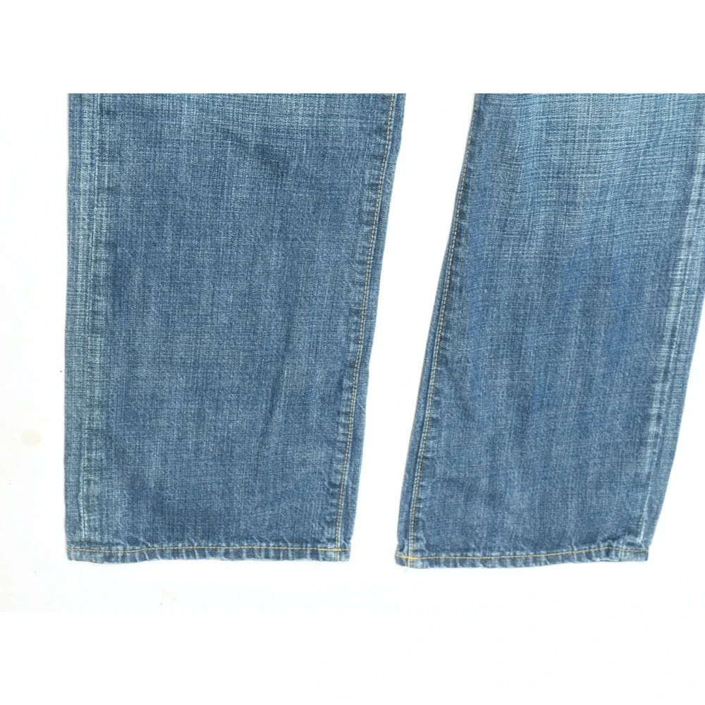 G-Star Raw Bootcut Jeans Mens 34x34 Blue Low Rise Straight Leg Button-Down Denim